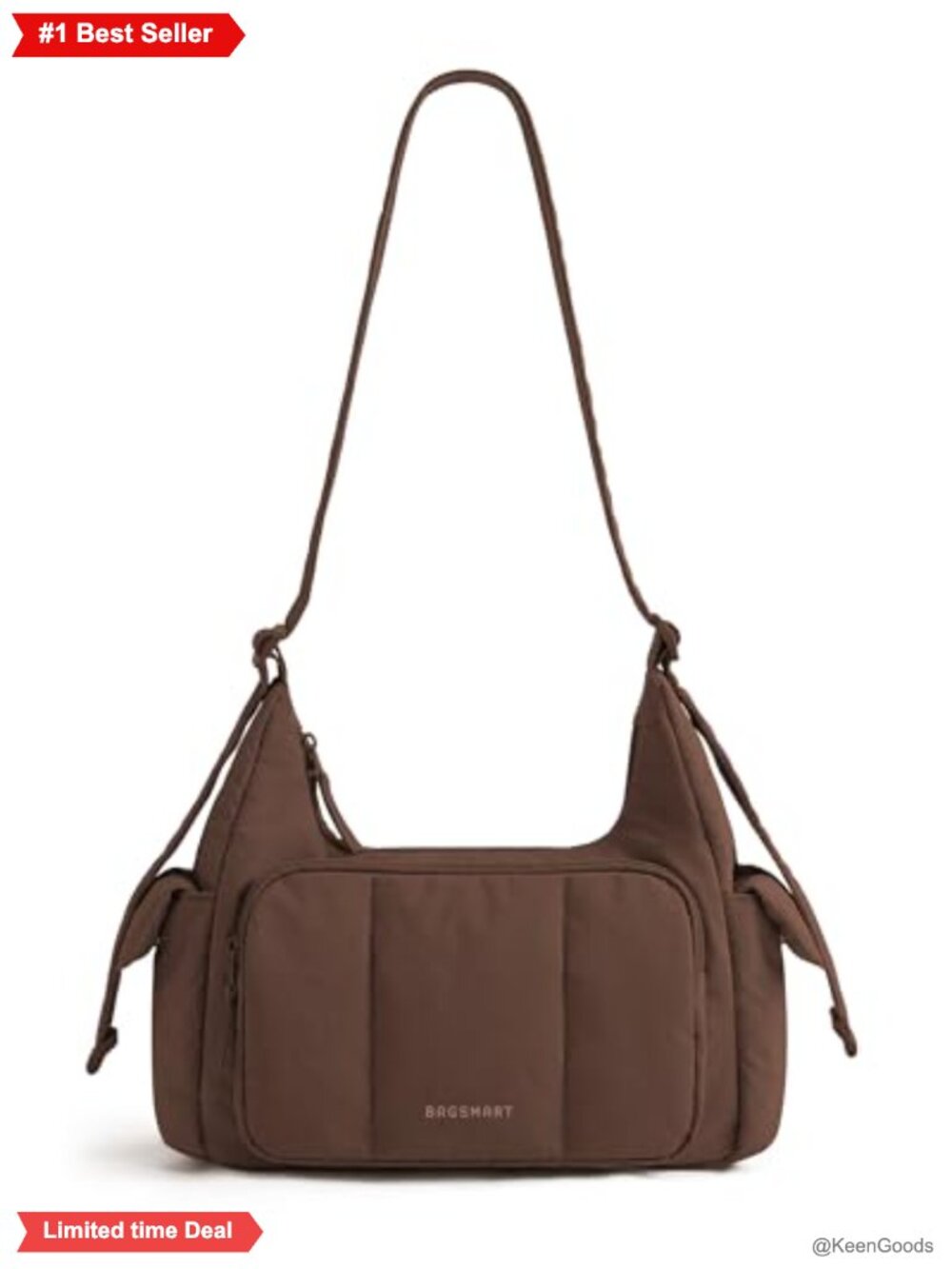 Waterproof Nylon Crossbody Hobo Purse Small Puffer Everyday Bag